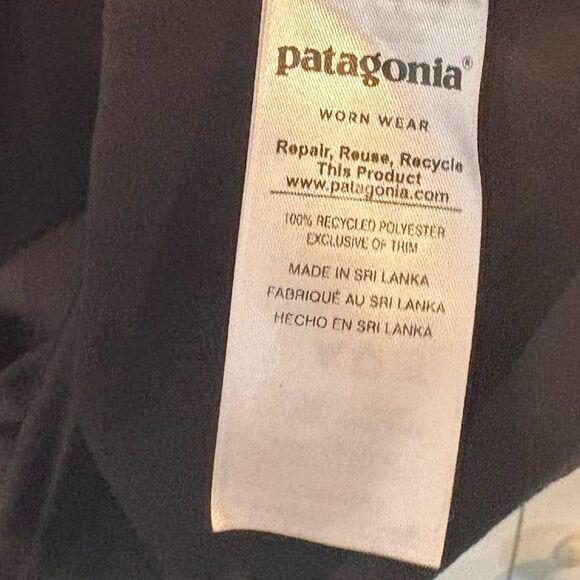 Patagonia Black Daily Capilene Base Layer Short Sleeve Tee Size XL - Picture 6 of 6